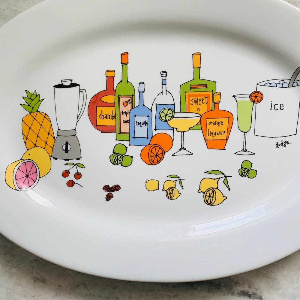 Ursula Dodge Margarita Salter & Dish Cocktail Set - Picture 2 of 9